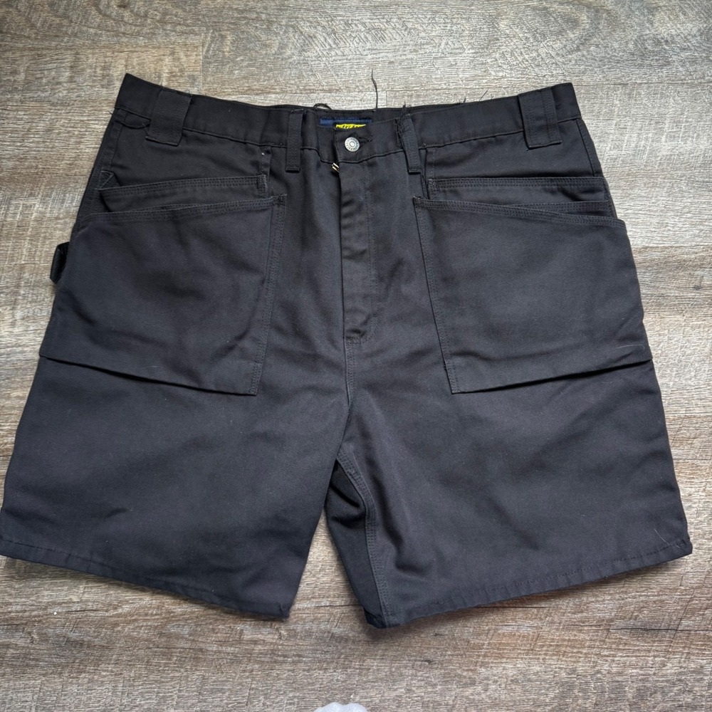 Blaklader Workwear Utility Cargo Shorts 40 Regular Black Multi-Pocket Durable